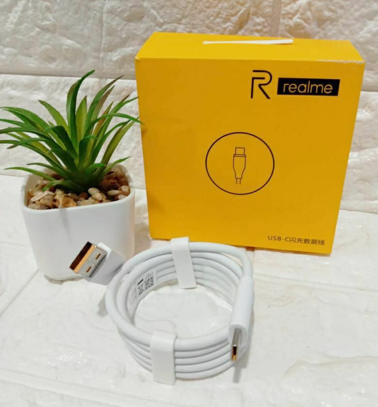 KABEL DATA REALME SUPER VOOC MICRO USB ORI SEGEL BT